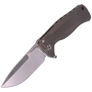 Nóż składany LionSteel SR22 Bronze Titanium, Satin Sleipner by Molletta (SR22 B) - Noże - miniaturka - grafika 7
