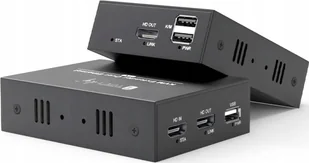 Extender KVM HDMI/USB 1080p60Hz do 100m po skrętce Kat6 IDATA HDMI-KVM4 - Przełączniki KVM - miniaturka - grafika 1