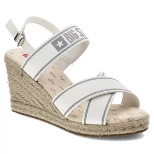 Białe Sandały Big Star Stylowe Espadryle Damskie - Espadryle damskie - miniaturka - grafika 1