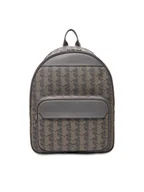 Plecaki - Lacoste Plecak NH3649LX Szary - miniaturka - grafika 1