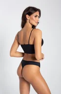Majtki damskie - FIGI GATTA SPORT STRING WINDY ULTRA COMFORT (kolor black, rozmiar M) - miniaturka - grafika 1