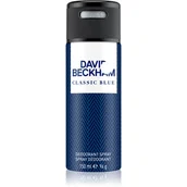 Dezodoranty i antyperspiranty męskie - David Beckham Classic Blue 150ml - miniaturka - grafika 1