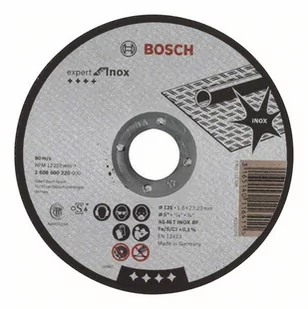 Bosch tarcza tnąca Rapido AS 46 T BF 125x1.6mm - Tarcze do pił - miniaturka - grafika 1