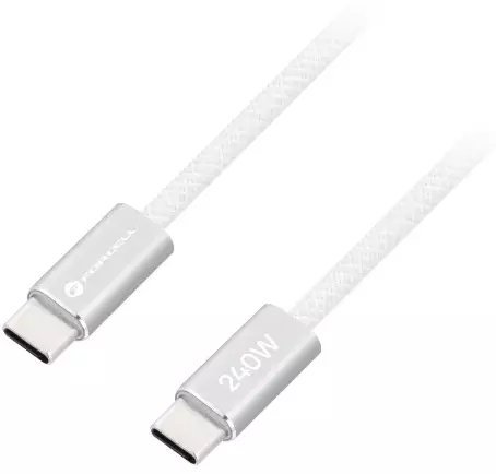 ForCell Kabel USB C do USB C Forcell F-Energy QC4.0 PD 5A 240W Cafule Color 1,2 m CBN1 biały