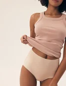 Majtki damskie - Henderson Figi Bump - 2-pak majtek z bardzo wysokim stanem, beżowe Wariant/Rozmiar: 2XL DOSTAWA 24h GWRANCJA - miniaturka - grafika 1