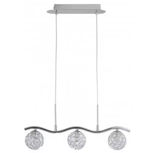 Candellux STARLET lampa sufitowa wisząca Chrom / TRANSPARENT 33-85743 - Lampy sufitowe - miniaturka - grafika 1