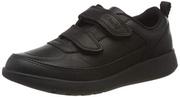 Buty dla chłopców - Clarks Scape Flare K sneakersy chłopięce, czarny - Schwarz Black Leather Black Leather - 28 EU - miniaturka - grafika 1