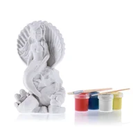 Kolorowanki, wyklejanki - Kolorowanka 3D Mała Syrenka Figurka gipsowa - miniaturka - grafika 1
