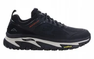 Buty sportowe męskie - Buty Skechers Arch Fit Road Walker 237333-BLK niskie 41 - miniaturka - grafika 1