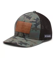 Czapki damskie - Columbia Męska wytrzymała outdoorowa czapka z siatki na głowę, Cypress/Bonfire, L/XL - miniaturka - grafika 1