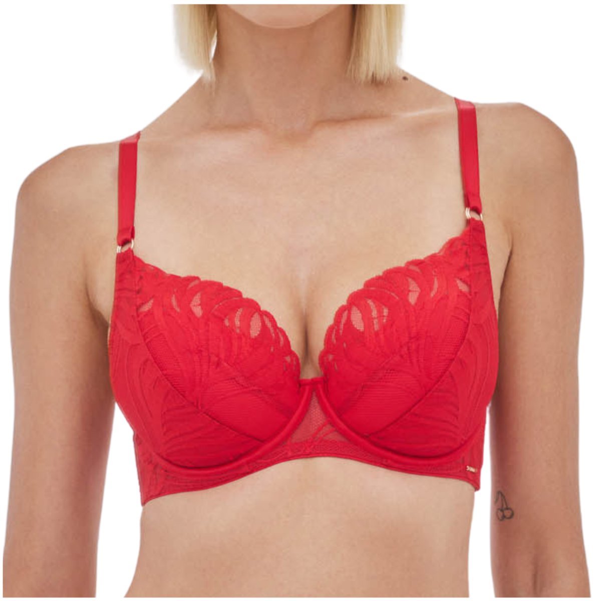 Biustonosz Alles Adore P-Up Czerwony - 70B