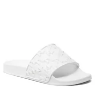 Klapki i japonki damskie - Lagerfeld Klapki KARL KL80903 White - miniaturka - grafika 1