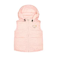 Kurtki i płaszcze dla dziewczynek - Steiff Dziewczęce kamizelki z kapturem, Mellow Rose, 92 cm - miniaturka - grafika 1