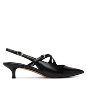 Czółenka - Czółenka Guess FLJCSR LEA05 Czarny - miniaturka - grafika 1