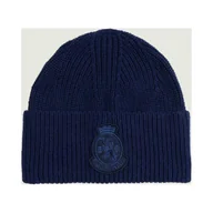 Czapki męskie - Tommy Hilfiger Wełniana czapka TH CREST z dodatkiem kaszmiru - miniaturka - grafika 1