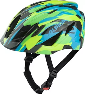 Alpina, kask rowerowy, Pico Neon-Green Blue Gloss, r. 50-55 - Kaski rowerowe - miniaturka - grafika 1