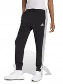Spodnie damskie - SPODNIE ADIDAS damskie czarne bawełniane 3paski JD0896 dresowe joggery L - miniaturka - grafika 1