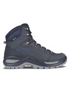 Buty trekkingowe męskie - LOWA Skórzane buty turystyczne "Renegade Evo GTX" w kolorze granatowym - miniaturka - grafika 1