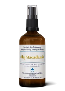 Olej MAKADAMIA, MACADAMIA - produkt profesjonalny 100% naturalny dla skóry, twarzy i włosów - Olejki do ciała i włosów - miniaturka - grafika 1