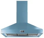 Okapy kuchenne - Falcon Super Extract 100 Chiński błękit szczotkowany nikiel - miniaturka - grafika 1