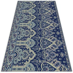 Dywan ogrodowy piękny wzór Indyjska tekstura 60x90 cm - Dywany zewnętrzne - miniaturka - grafika 1