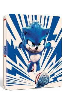 Sonic 3: Szybki jak błyskawica Steelbook - Kino familijne Blu-Ray - miniaturka - grafika 1