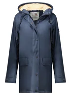 Kurtki damskie - Geographical Norway Parka "Armota" w kolorze granatowym - miniaturka - grafika 1