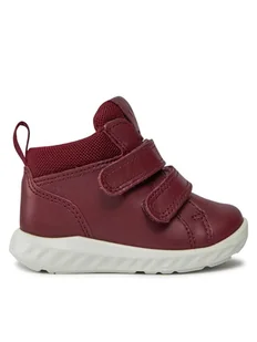 ECCO Trzewiki Sp 1 Lite 72417159223 Bordowy - Buty dla dziewczynek - miniaturka - grafika 1