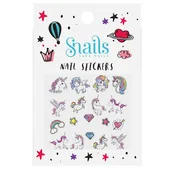 Urodziny dziecka - Snails Naklejki na paznokcie dla dzieci Snails - Unicorn - miniaturka - grafika 1