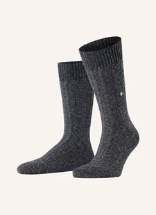 Burlington Skarpety Twist Of Tweed grau - Skarpetki damskie - miniaturka - grafika 1