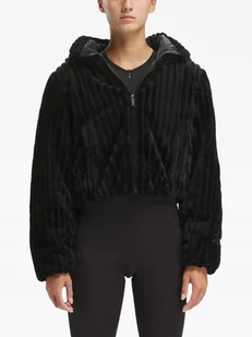 REEBOK KURTKA DAMSKA R.XL CZARNA MIŚ CIEPŁA ZIMOWA KAPTUR OKAZJA - Kurtki damskie - miniaturka - grafika 1