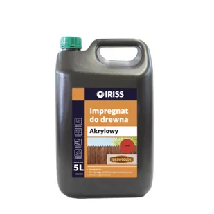 Impregnat akrylowy do drewna 5 l mahoń - Farby i impregnaty do drewna - miniaturka - grafika 1