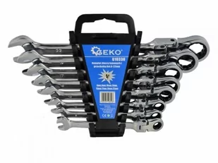 Klucze Płaskie Z Grzechotką Łamaną 8-22mm G10338 - Klucze i nasadki - miniaturka - grafika 1