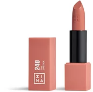 Szminki - 3INA MAKEUP 3INA Makeup - Vegan  Cruelty Free  The Lipstick 240  długotrwała pomadka do ust  matowa  wodoodporna  mocno pigmentowana pomadka do ust  średni nag różowy  matowana The Lipstick 240 - miniaturka - grafika 1