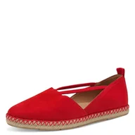 Kapcie damskie - Tamaris Damskie kapcie 1-24620-44, czerwone, 37 EU, czerwony, 37 EU - miniaturka - grafika 1