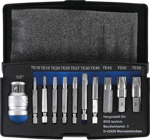 Bgs Technic Wykrętaki trzpieniowe Torx T10-T55, 11 szt. B.9170 - Narzędzia warsztatowe - miniaturka - grafika 1