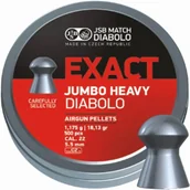 Amunicja do wiatrówek - Śrut 5,53 mm JSB Exact Jumbo Heavy 500 szt - miniaturka - grafika 1