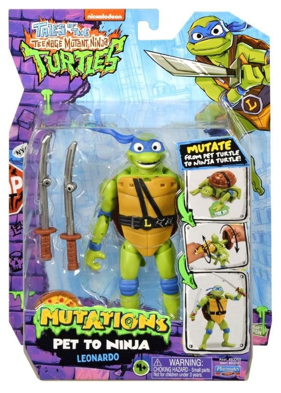Wojownicze Żółwie Ninja - Figurka Leonardo - 83361
