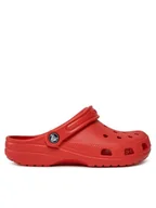 Klapki i japonki męskie - Crocs Klapki Crocs Classic 10001 Czerwony - miniaturka - grafika 1