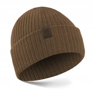 Czapka Męska Zimowa Ciepła Beanie Uniwersalna Brązowa Betlewski Na Prezent - Czapki męskie - miniaturka - grafika 1