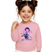 Bluzy dla dziewczynek - BLUZA DZIECIĘCA 67 SIX SEVEN VIRAL HUNTRIX 104 DLA CHŁOPCA DZIEWCZYNKI - miniaturka - grafika 1