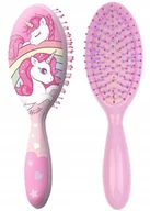 Szczotki do włosów dla dzieci - szczotka do włosów dziecięca Jednorożec Unicorn tęcza - miniaturka - grafika 1