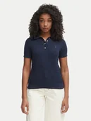 Swetry damskie - Tommy Hilfiger Sweter WW0WW41474 Granatowy Regular Fit - miniaturka - grafika 1