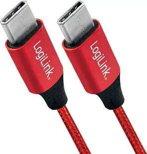 LogiLink USB-C 0.3m czerwony CU0155 - Kable USB - miniaturka - grafika 2