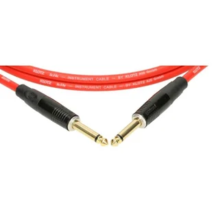 Klotz KIKKG3.0PPRT kabel instrumentalny 3 m Czerwony - Inne akcesoria gitarowe - miniaturka - grafika 1