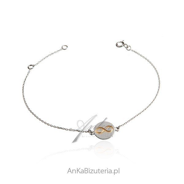 ankabizuteria.pl Bransoletka ze znakiem nieskończoności