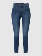 Spodnie damskie - Jeansy o kroju Skinny Fit z dodatkiem streczu - miniaturka - grafika 1