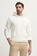 Bluzy męskie - Pepe Jeans bluza bawełniana ESSENTIAL HOODIE męska kolor biały z kapturem gładka PM582839 - miniaturka - grafika 1