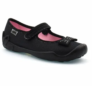 Balerinki dziecięce Befado 114Y240 Blanca - Buty dla dziewczynek - miniaturka - grafika 1