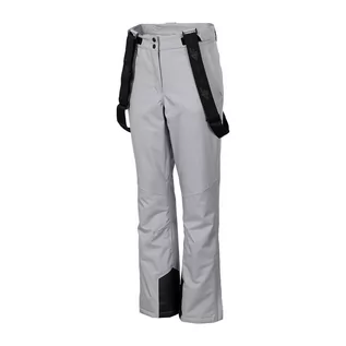 Spodnie narciarskie - Spodnie narciarskie damskie 4F szare H4Z22-SPDN002 m - grafika 1